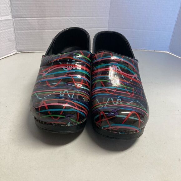 DANSKO Women’s Multicolored Clogs Mules Size 39 8-8.5‎ - Picture 10 of 10